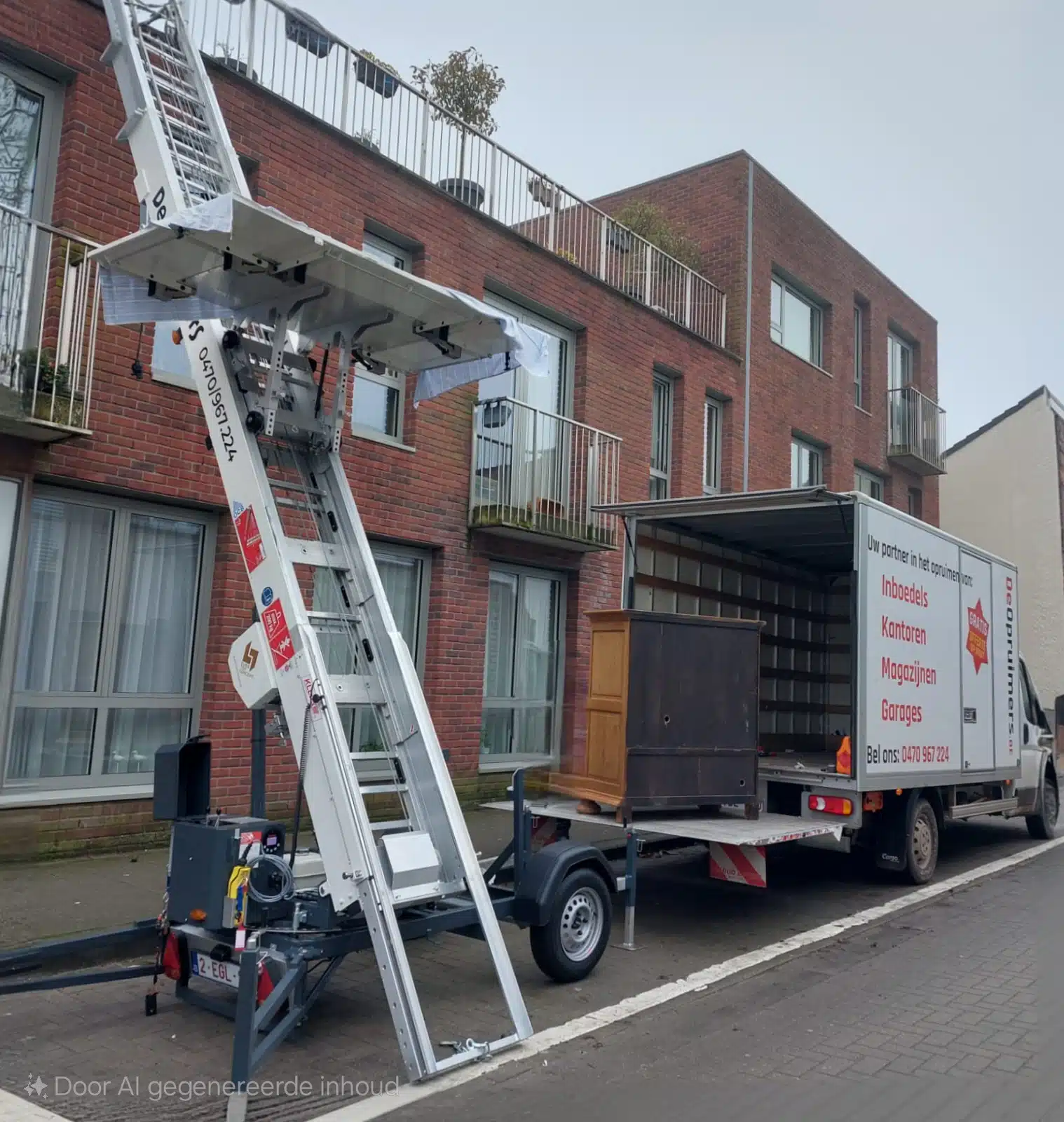 Professionele opruiming door De Opruimers Antwerpen